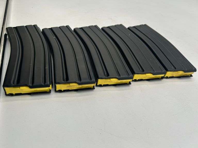 5.56 D&H 30 Round Magazines, yellow follower(x5) image
