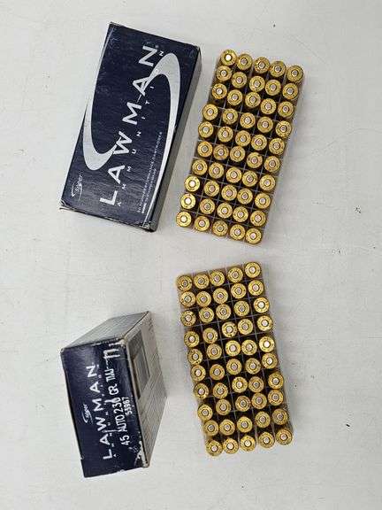 .45 Auto 230 Grain FMJ Lawman Ammunition(2 boxes, 50 rounds each) image