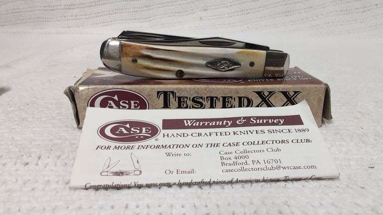 2009 Case Mini Trapper 'Second Cut Stag' Limited Edition Folding Knife image