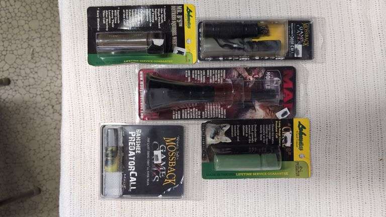 Lot of 5x Game Calls for Hunting image