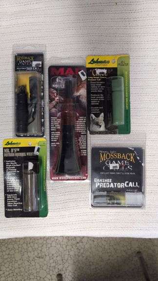Lot of 5x Game Calls for Hunting image