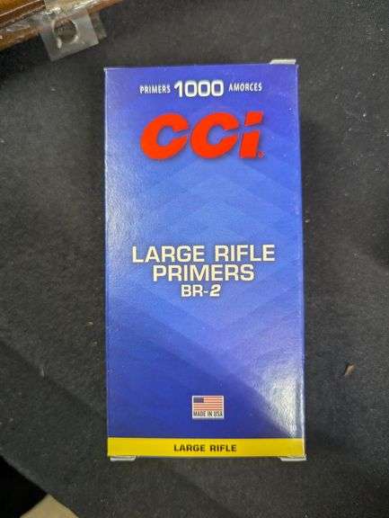 CCI Large Rifle Primers BR-2(1000 Primers, 1 Box) image