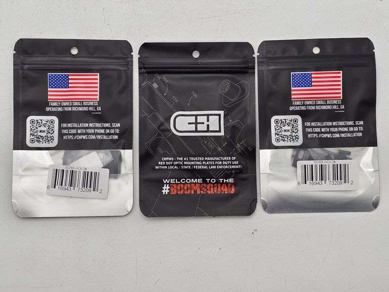 C&H Precision(CHPWS) SGRX-HOLOk Optics Mounting Plates(3x, unopened) image