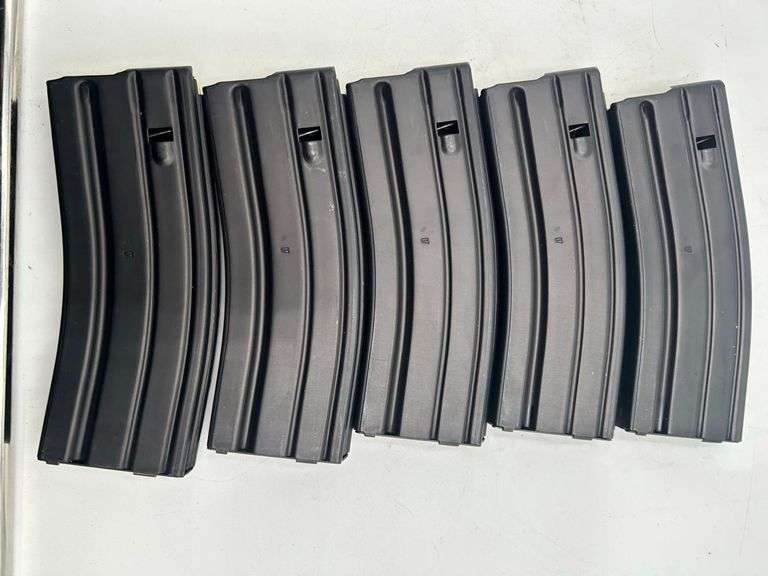 5.56 D&H 30 Round Magazines, yellow follower(x5) image