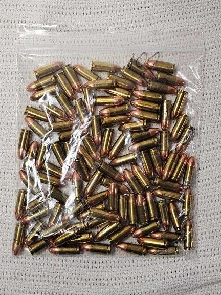 100 Rounds Assorted 9mm Ammunition image