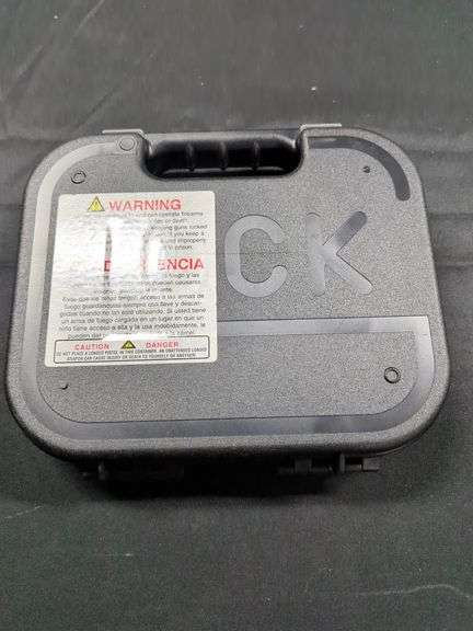 Empty Glock Plastic Gun Case image