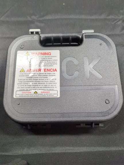 Empty Glock Plastic Gun Case image