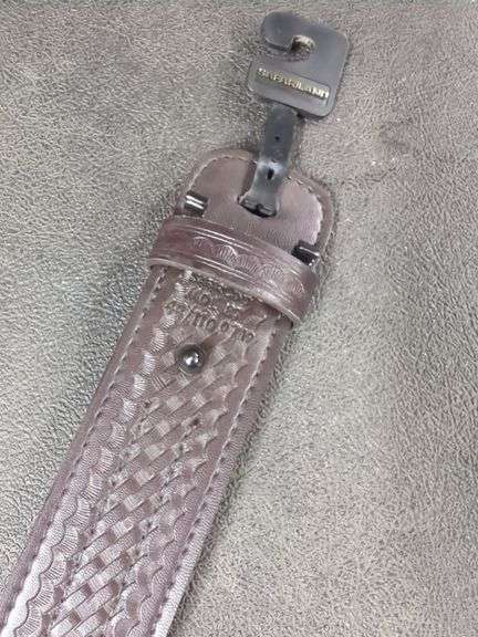 Safariland Model 87 Duty Belt, Suede Lined: Size 44" image