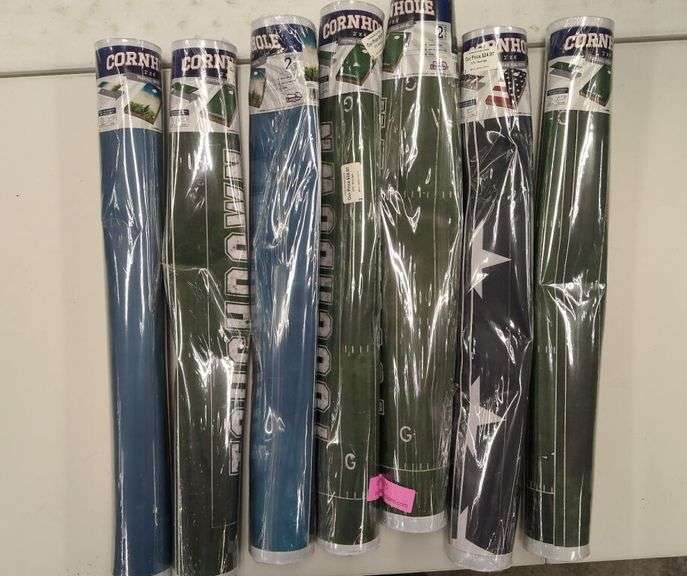 Lot of 7 Cornhole Board Wrap Sets image