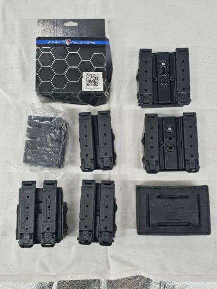 LOT OF HARDSHELL PISTOL MAGAZINE HOLSTERS image
