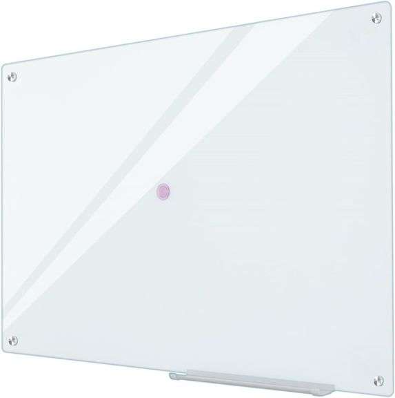TSJ Office Glass White Board 32x48 Inch image