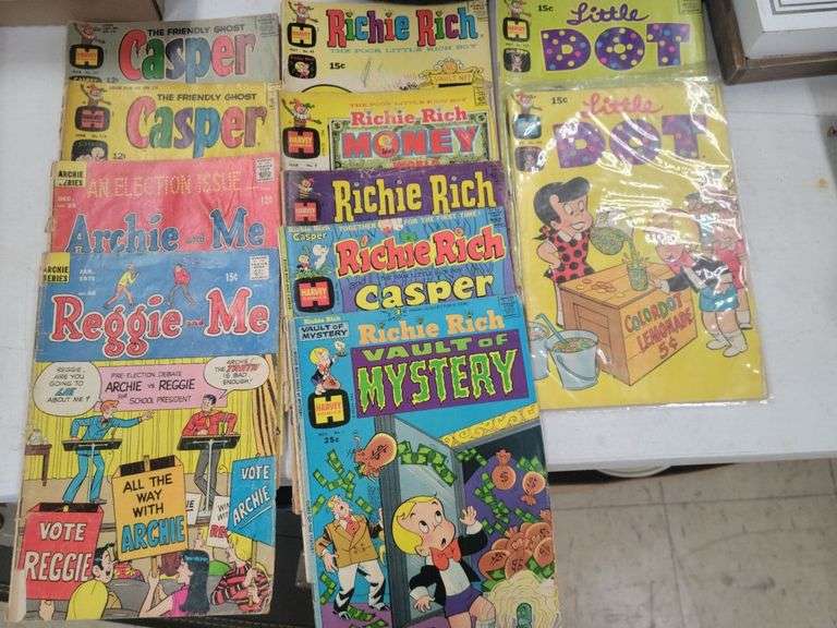 Bundle of Archie, Casper, Richie Rich and Little Dot Comic Books image