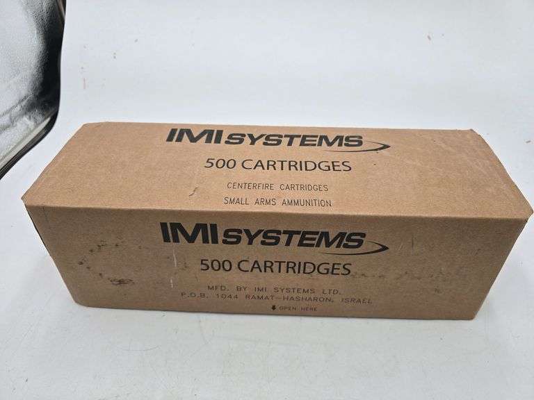7.62mm NATO, BALL Ammunition(500 round IMI Systems Partial Case, 18 boxes of 20 rounds, 360 rounds total) image