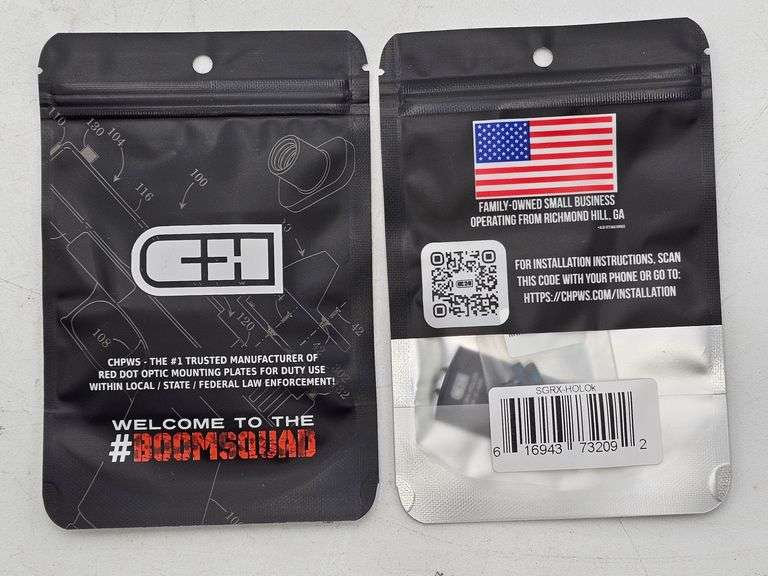 C&H Precision(CHPWS) SGRX-HOLOk Optics Mounting Plates(2x, unopened) image