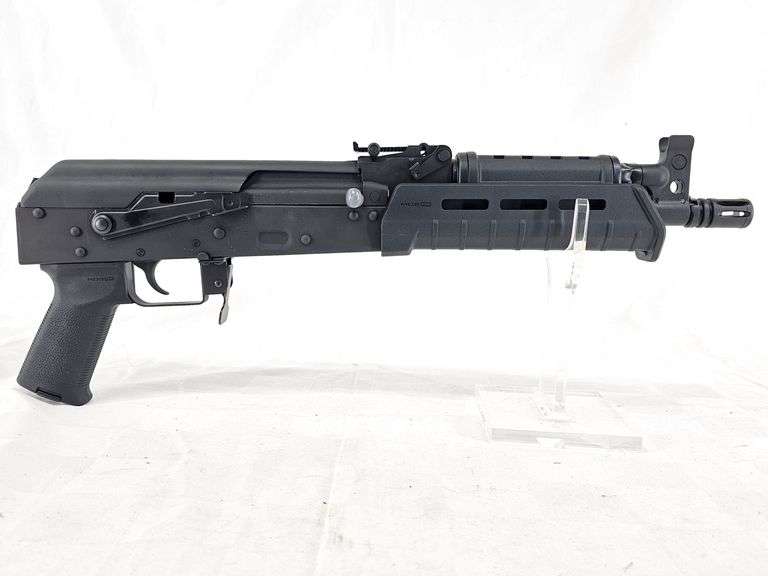 CENTURY ARMS MODEL RAS47  7.62X39  SEMI AUTOMATIC PISTOL   SN# RAS47P003748  BOX AND PAPERS 1 MAGAZINE image