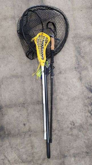 Lacrosse Stick & PROMAR Premier Series Landing Net image