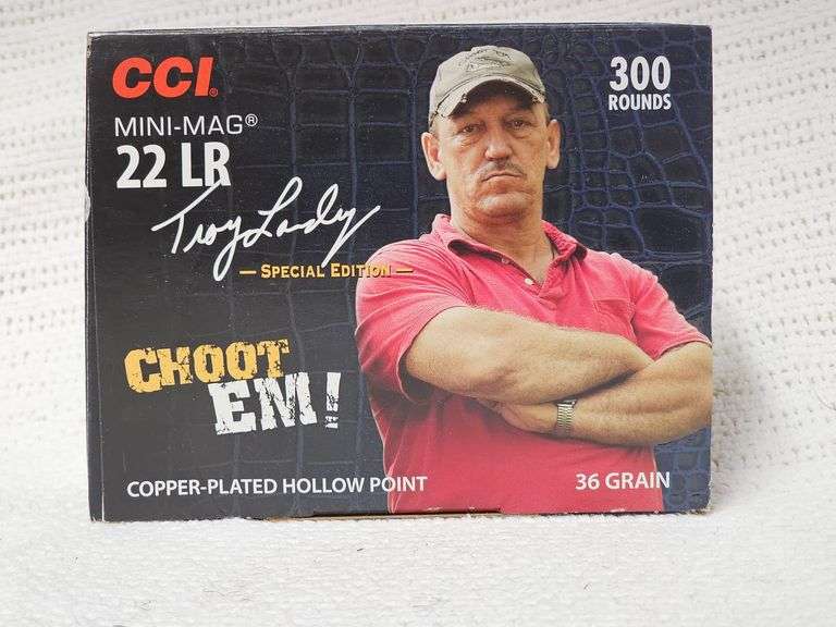 CCI Mini-Mag 22LR Special Edition Troy Landry 300 rounds image