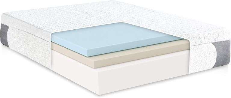 14" Gel Foam Full Mattress with Pillow image