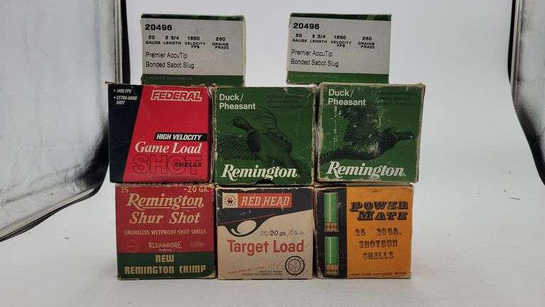 20 Gauge Remington/Red Head/Federal/PowerMate Shotshells(108 total) image