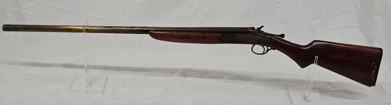 IVER JOHNSON ARMS AND CYCLE WORKS   12 GAUGE SINGLE SHOT SHOTGUN  CHAMPION  SN# BGXU image