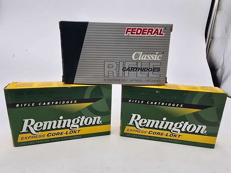 270 WIN 130 Grain, Express Core-Lokt Remington/Federal Classic Ammunition(3 boxes) image