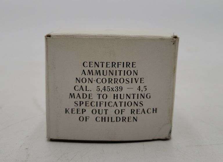 5.45 x39 mm Vintage Russian Hunting Ammunition(~25 rounds) image