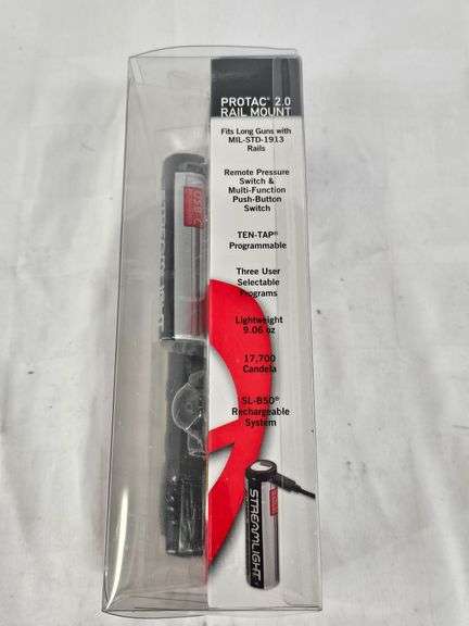 STREAMLIGHT PROTAC 2.0 RAIL MOUNT RAIL MOUNTED LIGHTING SYSTEM FOR LONG GUNS KIT image