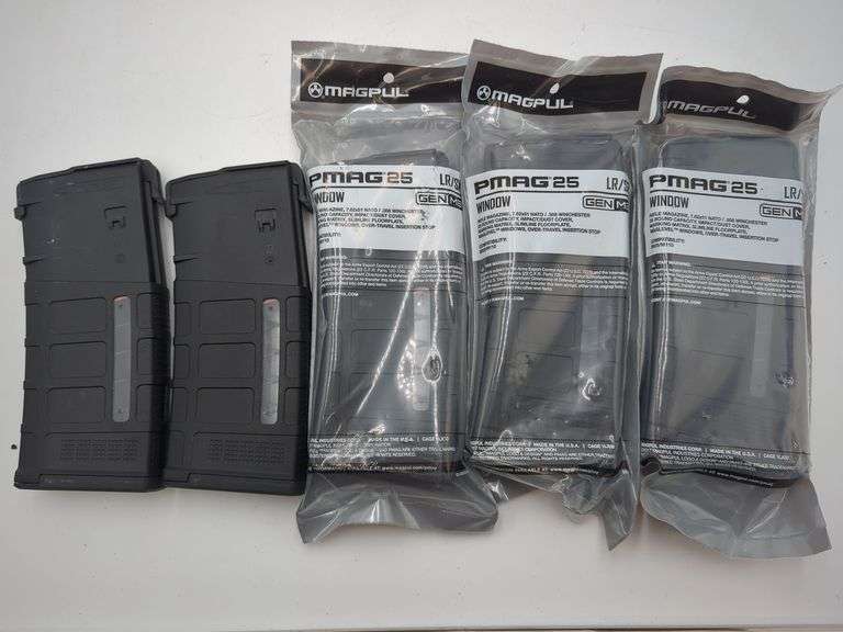 PMAG25 Magazines(x5, 7.62/.308 25 rounds Magazines, 3 unopened 2 opened) image