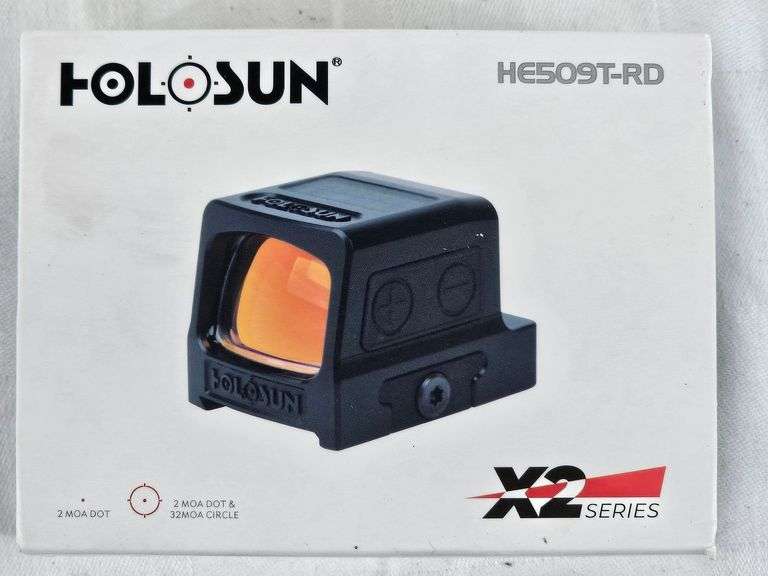 HoloSun HE509T-RD X2 Series LED Optic image