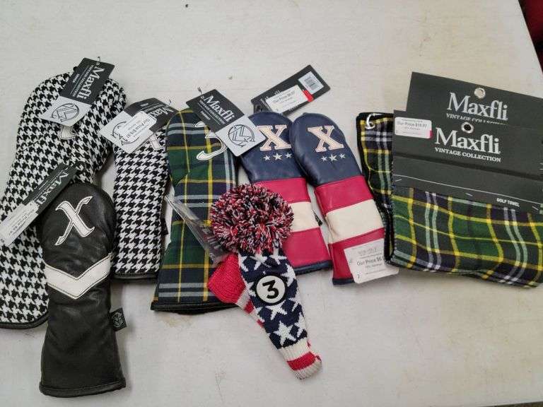 Maxfli Golf Club Headcovers & Golf Towel image
