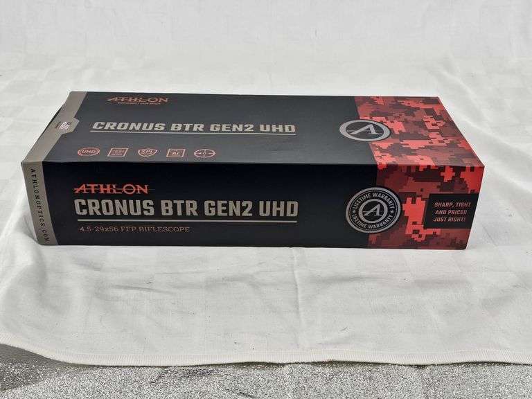 Athlon Cronus BTR GEN2 UHD 4.5-29x56 Rifle Scope image