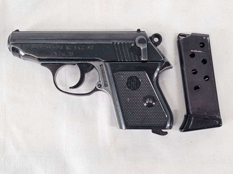 AMERICAN ARMS PX25   .25  SEMI AUTOMATIC PISTOL  021204  1 MAGAZINE image