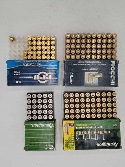 .45 Auto Remington/Fiocchi/PPU Rounds(~100 total) image