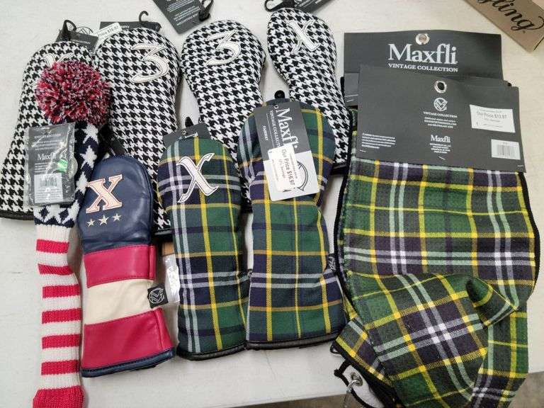 Maxfli Vintage Collection Golf Club Head Covers image