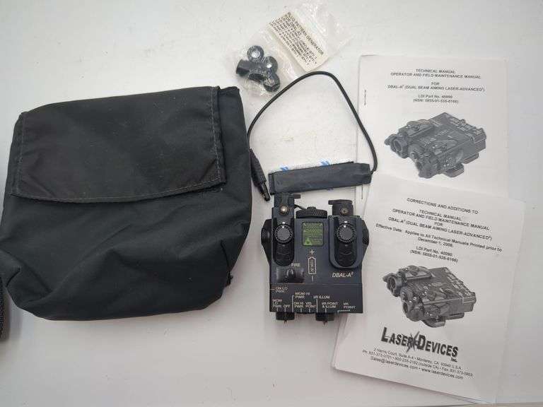 Laser Devices: DBAL-A2 Dual Beam Aiming Laser-Advanced2 Visible and IR aiming device image