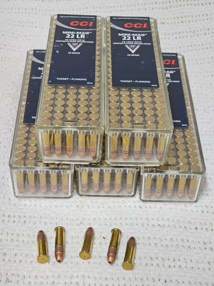 CCI Mini-Mag 22LR 100 Rounds(5 Boxes) image