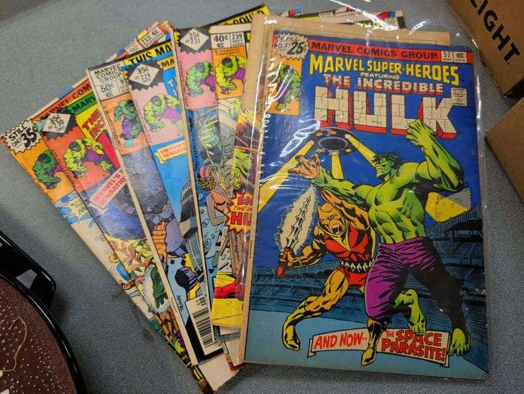 Collection of The Incredible Hulk Comic Books image