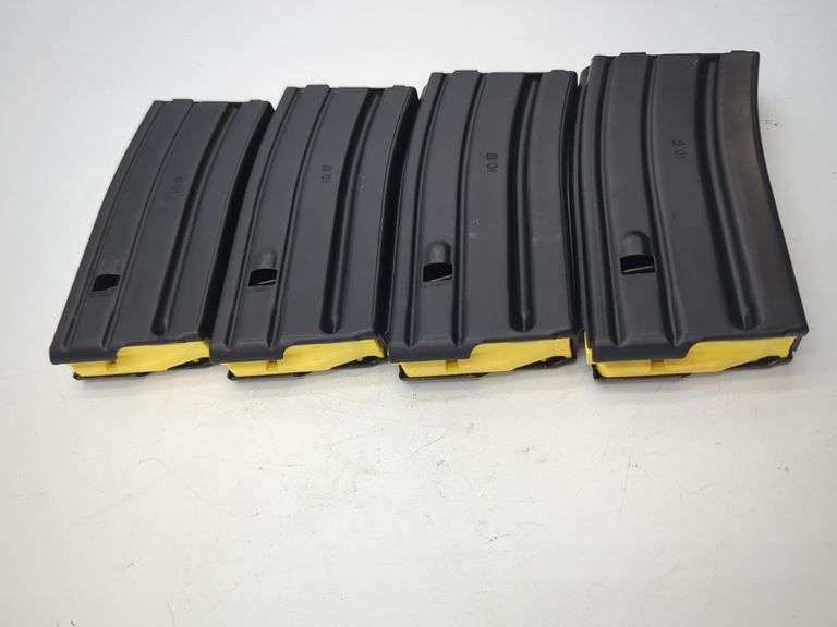 5.56 D&H 20 Round Magazines, yellow follower(x4) image