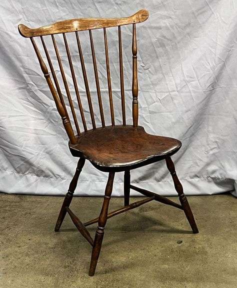 Vintage Windsor Spindle-Back Chair image