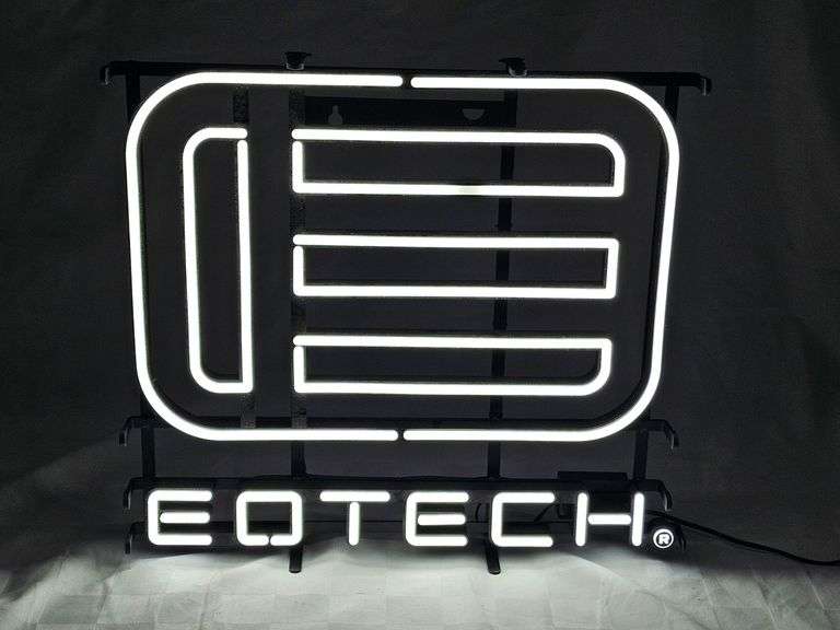 EOTECH LOGO LED NEON SIGN(2 cycles: constant light or short animatedcycle) image
