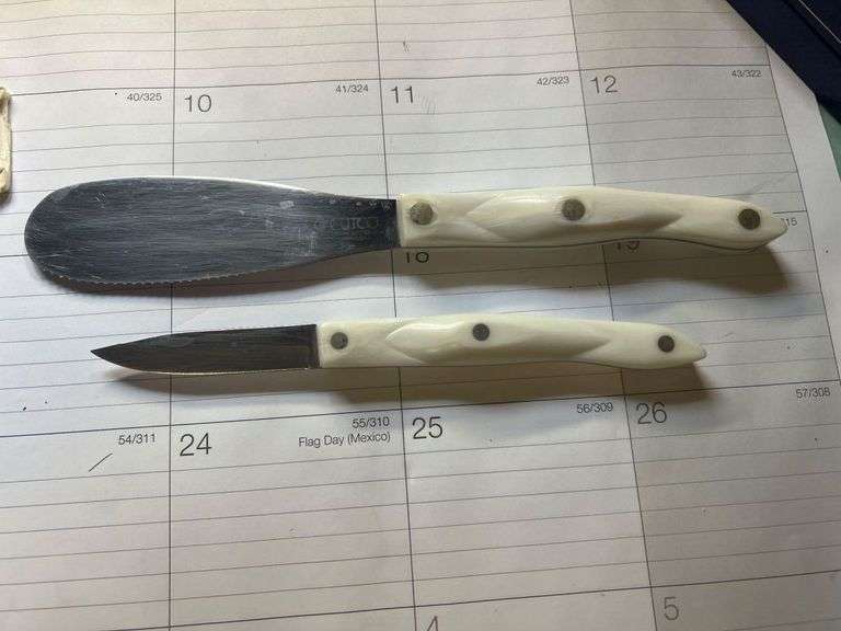Cutco Spreader and Paring Knife Set