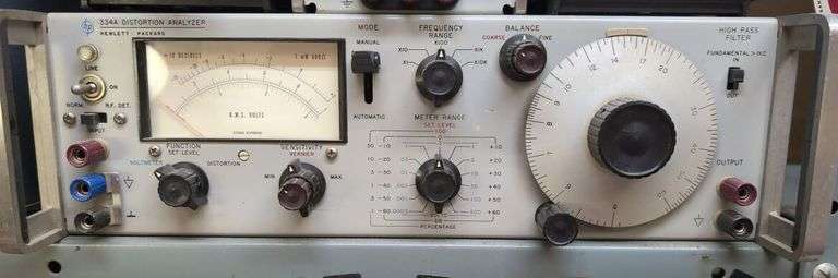 Hewlett Packard 334A Distortion Analyzer image