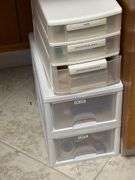 Office contents: miscellaneous tools office supplies desk chair tv craft supplies printers and more