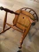 Set of 4 maple swivel chairs