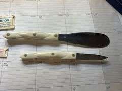 Cutco Spreader and Paring Knife Set