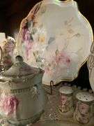 Shelf lot: collection of continental porcelain