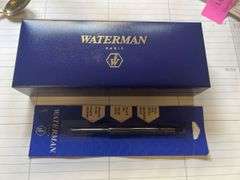 Waterman Paris Fountain Pen with Box and Refill