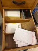 Office contents: miscellaneous tools office supplies desk chair tv craft supplies printers and more