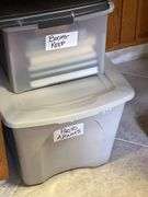 Office contents: miscellaneous tools office supplies desk chair tv craft supplies printers and more