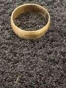 10k yellow gold wedding band size 7.5